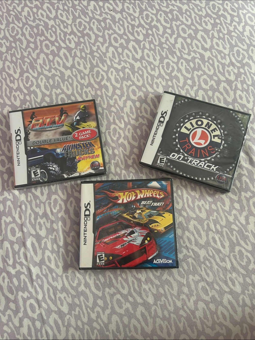Three Nintendo DS Games